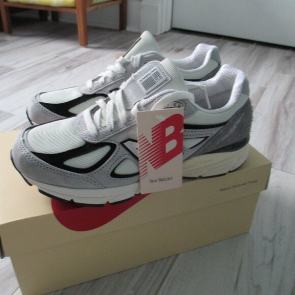 New Balance Shoes - New Balance x Teddy Santis 990v4 Made in USA 'Grey Black'